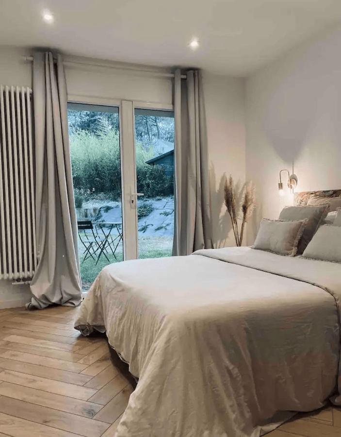 Les Hortensias Chambre Independante Avec Sdb Et Toilettes Privees Dans Une Maison En Foret Proche Du Golf Et De La Plage Entree Independante Avec Acces Prive Le Touquet Экстерьер фото